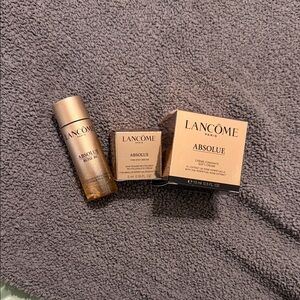 Lancome Absolue Rose Skincare Set - Gold